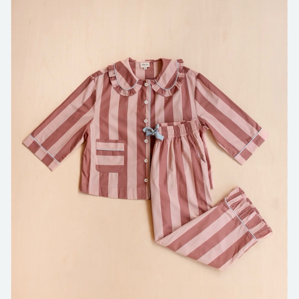 TBCo Striped Cotton Pajamas 3XL